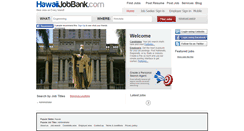 Desktop Screenshot of hawaiijobbank.com